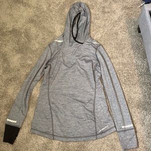 Brooks dash long sleeve running hoodie